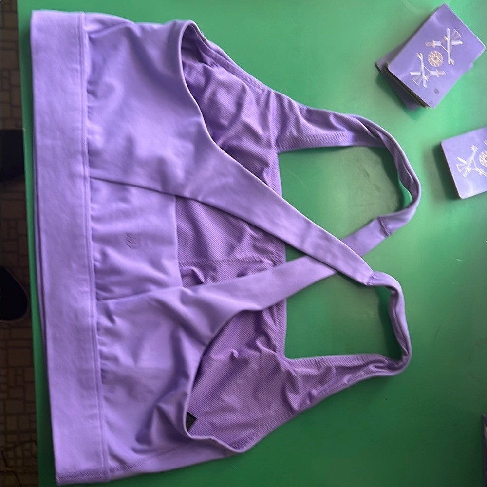 My Boobies shrank Purple Sports Bra